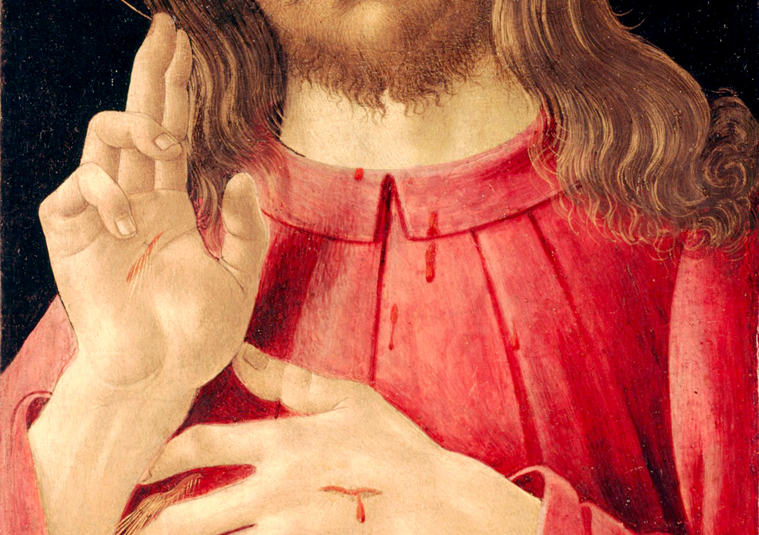 CONTEMPLER ET COMPRENDRE : IL LÈVE ICI LA MAIN POUR NOUS BÉNIR