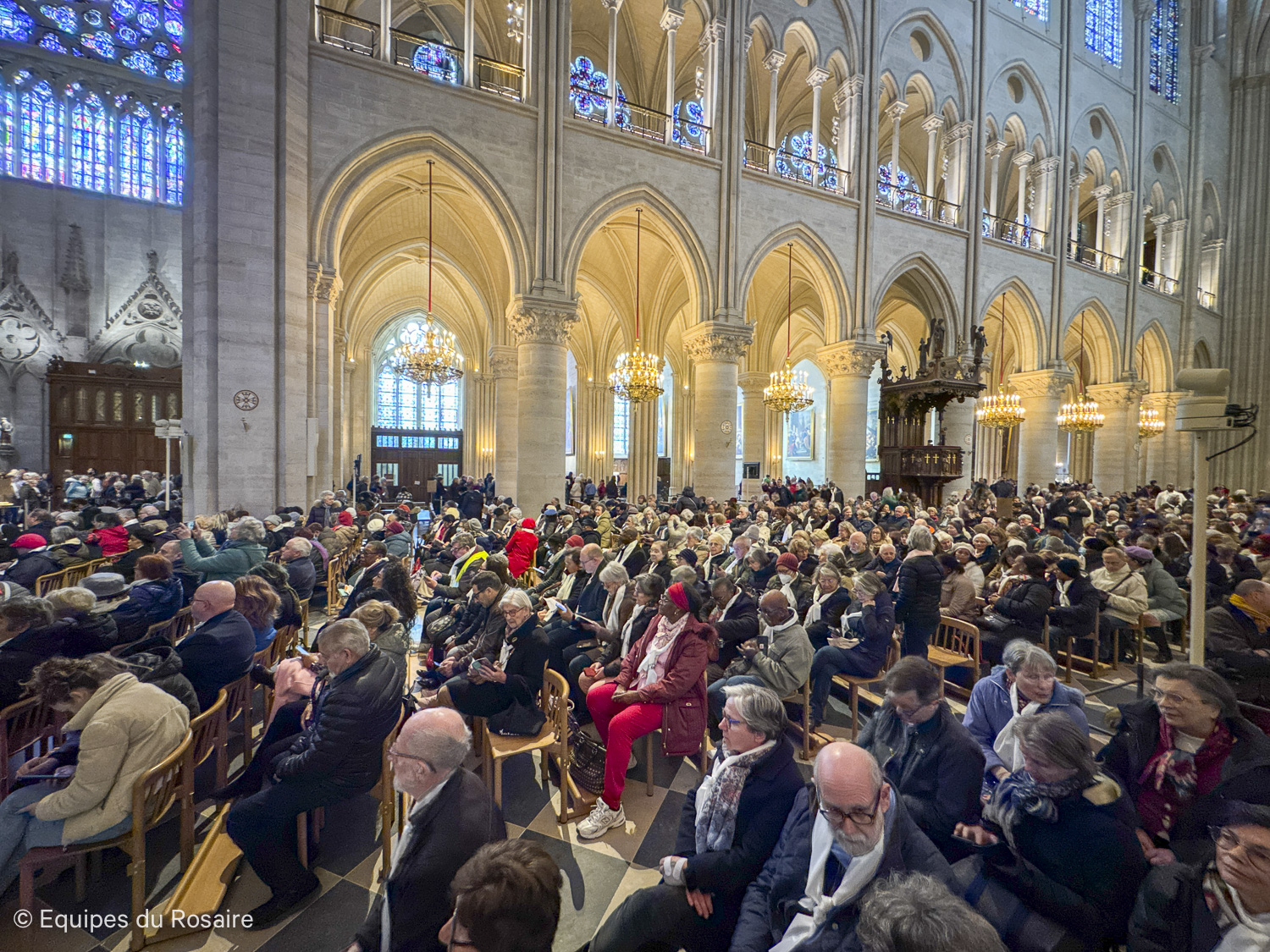 RASSEMBLEMENT DES DIOCÈSES D&rsquo;ILE DE FRANCE À SAINT-SÉVERIN ET NOTRE-DAME DE PARIS !