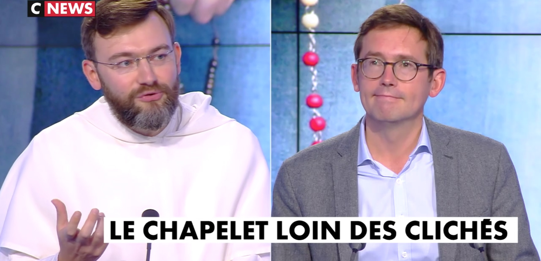 LES ÉQUIPES DU ROSAIRE INVITÉES DE L&rsquo;ÉMISSION EN QUÊTE D&rsquo;ESPRIT SUR CNEWS