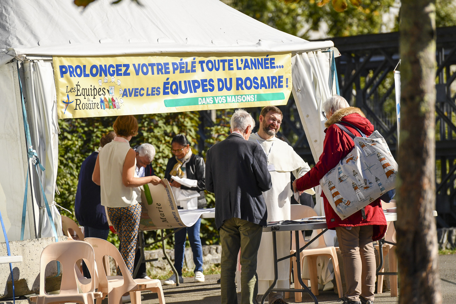 LES ÉQUIPES ONT VÉCU PLEINEMENT LE PÈLERINAGE DU ROSAIRE 2022