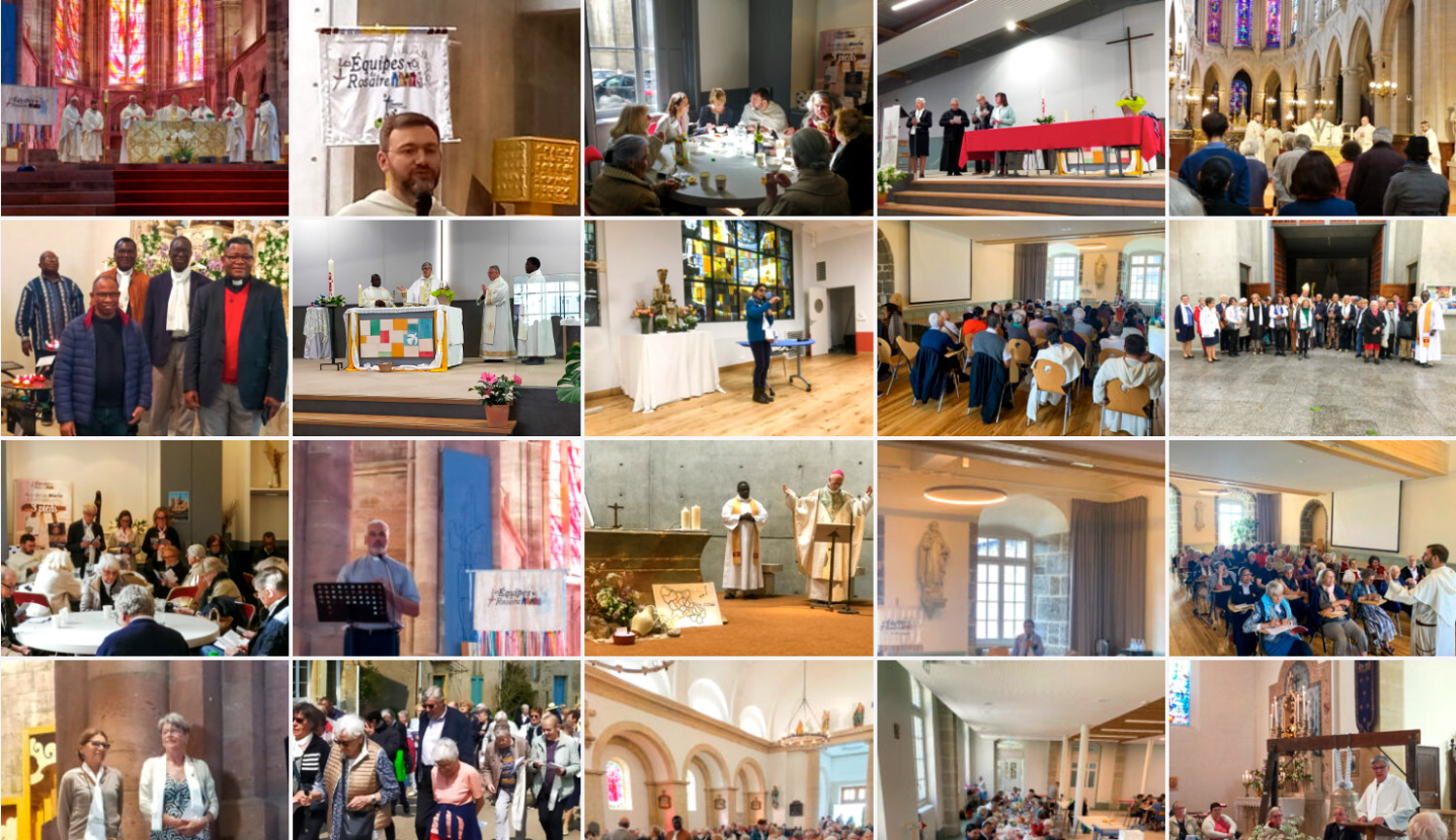 UN PRINTEMPS DE RASSEMBLEMENTS DES ÉQUIPES DU ROSAIRE !